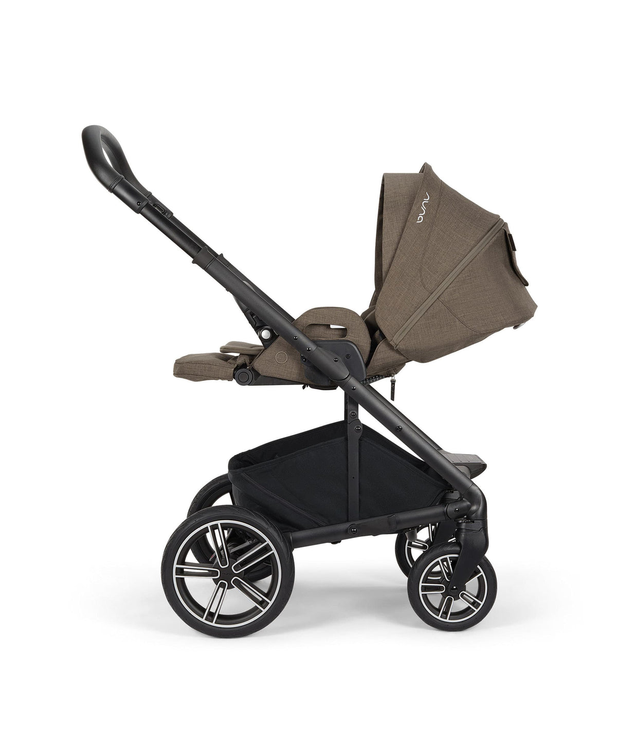 Nuna Mixx Next Pushchair Bundle with Carrycot Stand & Arra Flex Car Seat & Base - Pistachio