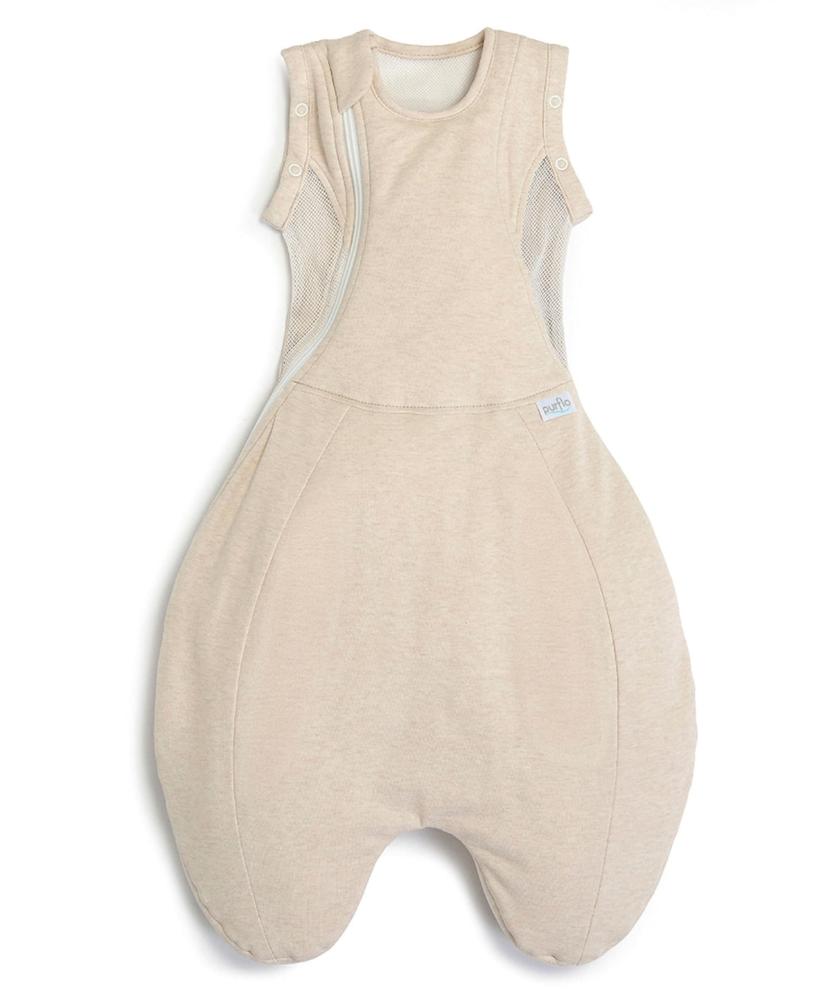 Purflo Swaddle to Sleep Bag 0-4 Months (2.5 Tog) - Sand