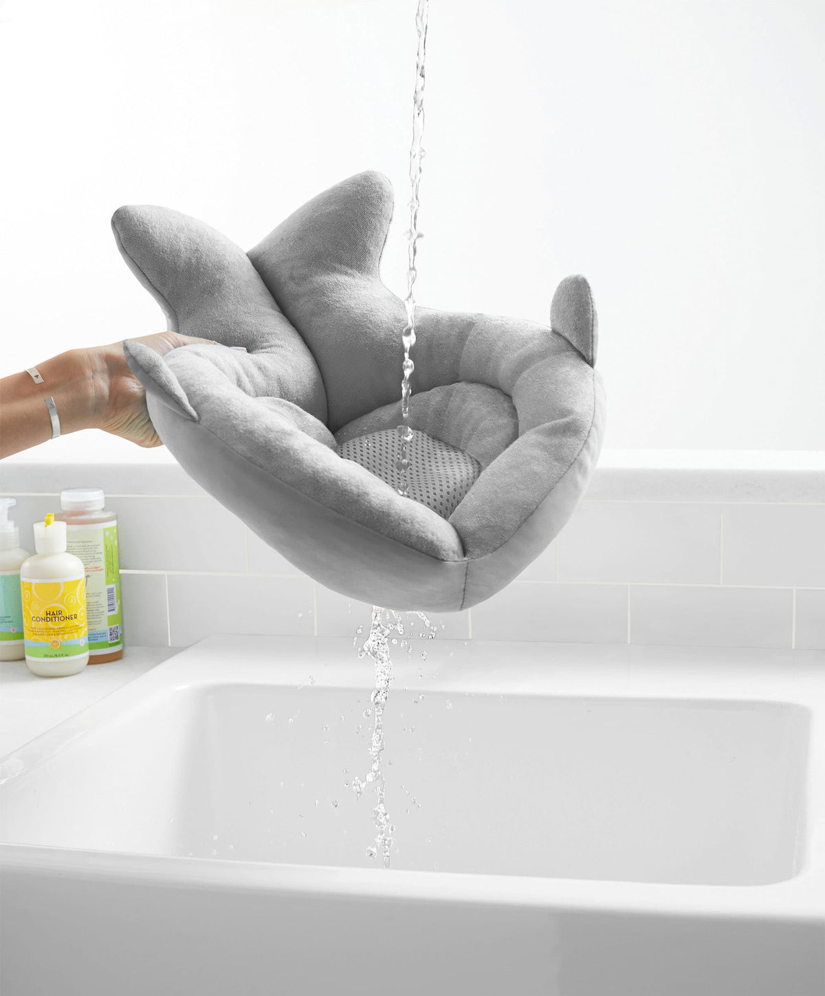 Moby SoftSpot Sink Bather- Grey