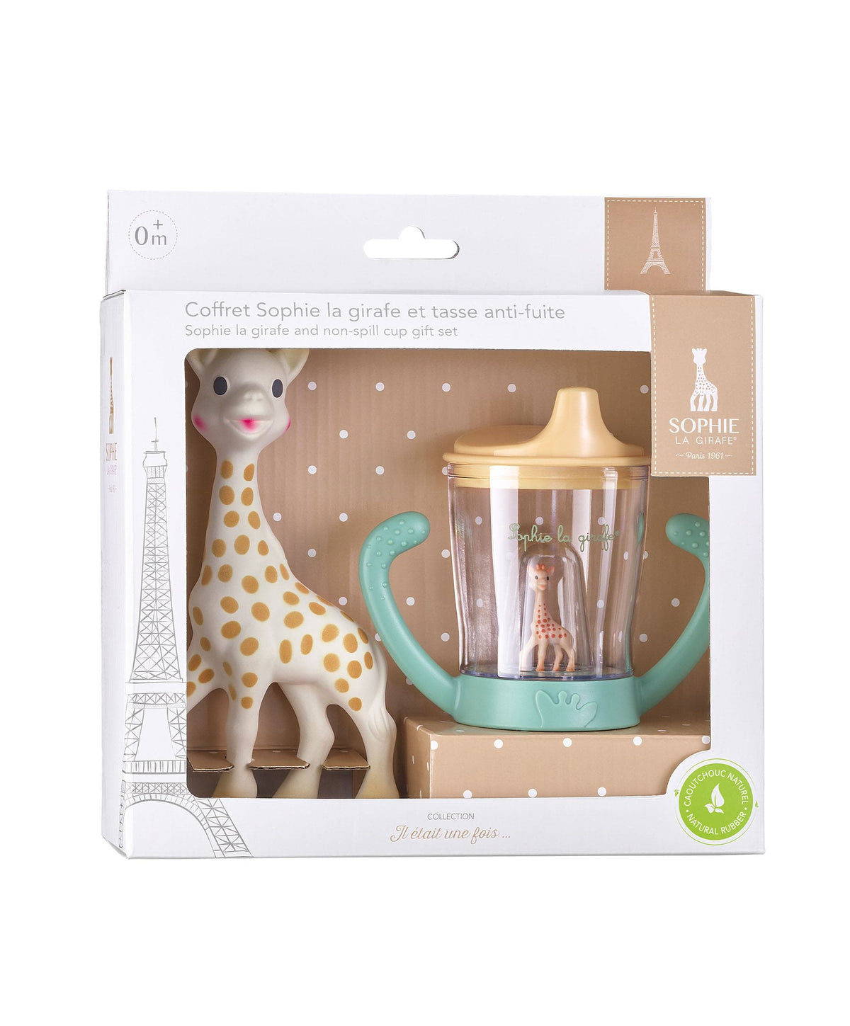 Sophie la girafe® and non-spill cup