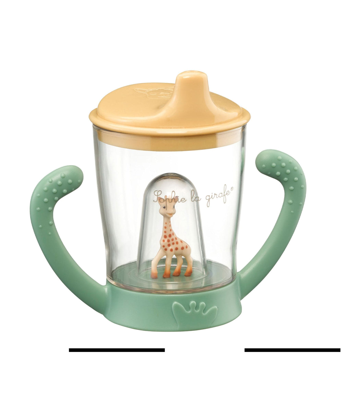 Sophie la girafe® and non-spill cup