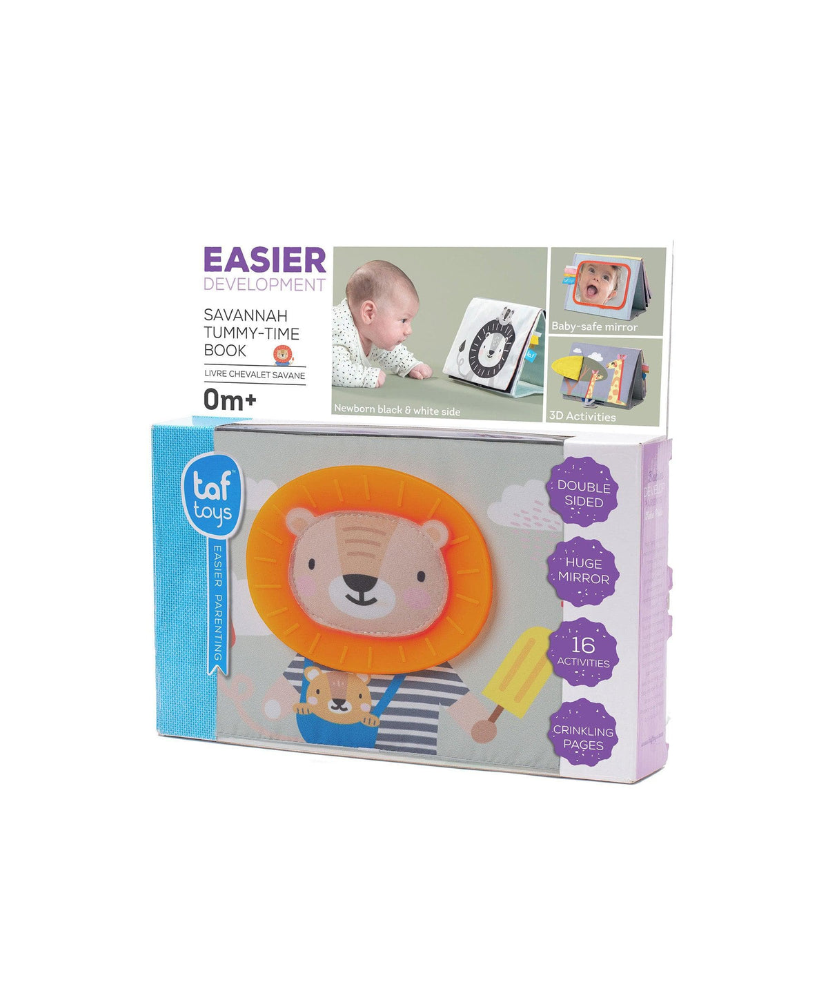 Taf Toys - Savannah Adventures Tummy Time Book