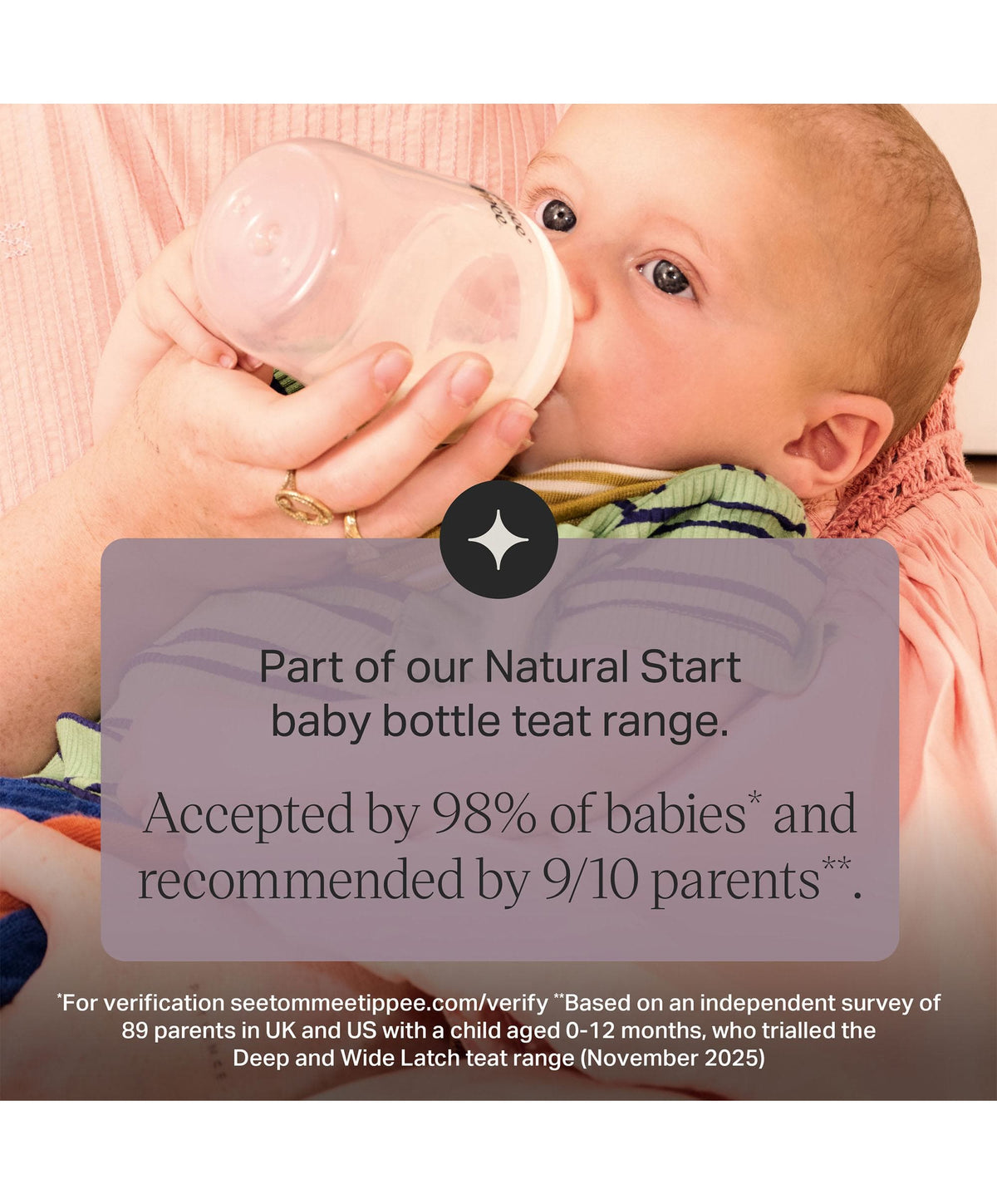 Tommee Tippee Natural Start 150ml Baby Bottle