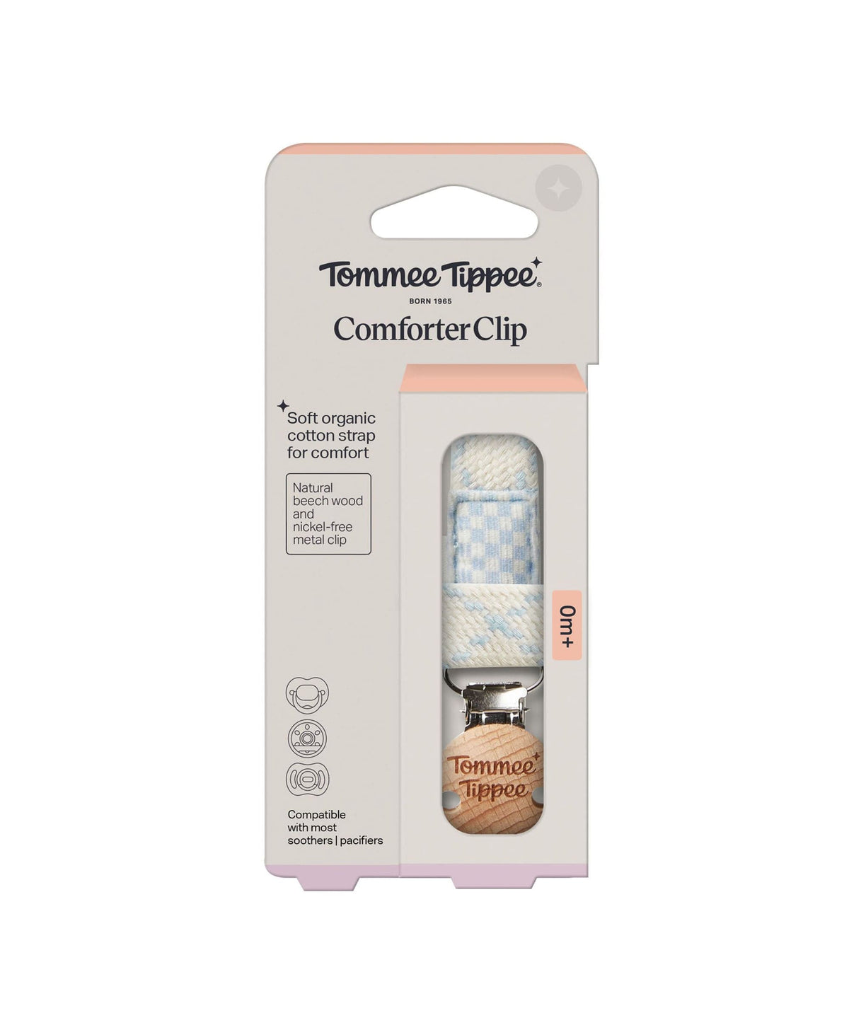 Tommee Tippee Soother Clip - Blue