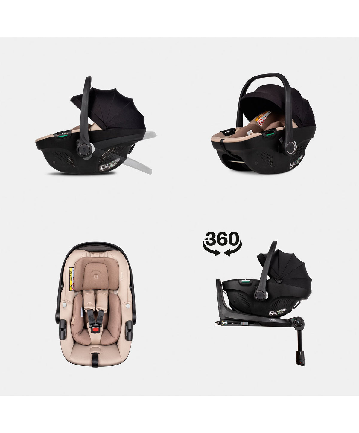 Venicci Claro2 4in1 Ultimate Pushchair Bundle (13 Pieces) - Chocolate