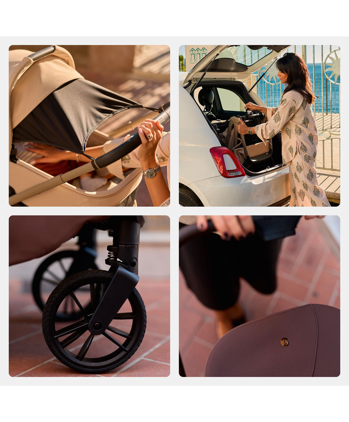 Venicci Tila Pushchair 4in1 Pushchair Bundle (13 piece) - Olive