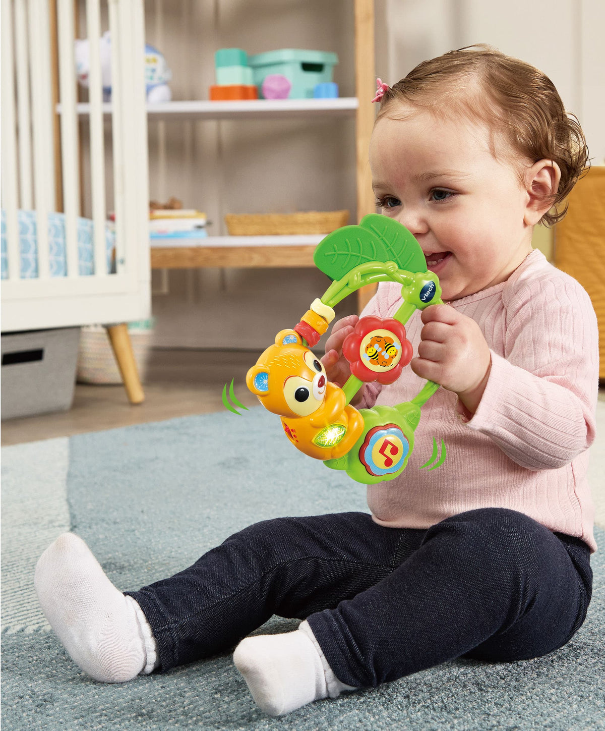 VTech Shaking Sounds Bear Rattle