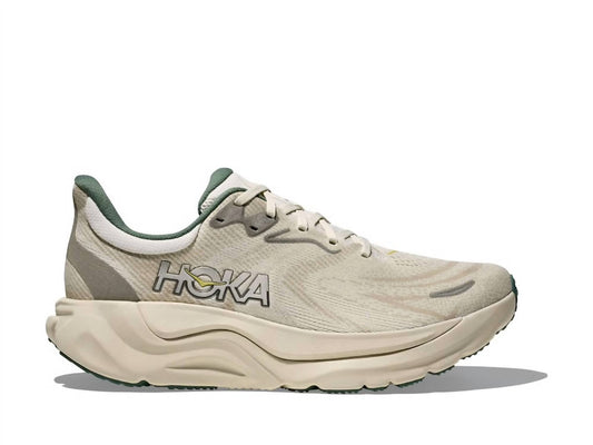 Men's Arahi 8 Running Shoes In Truffle Salt Oyster Mushroom
