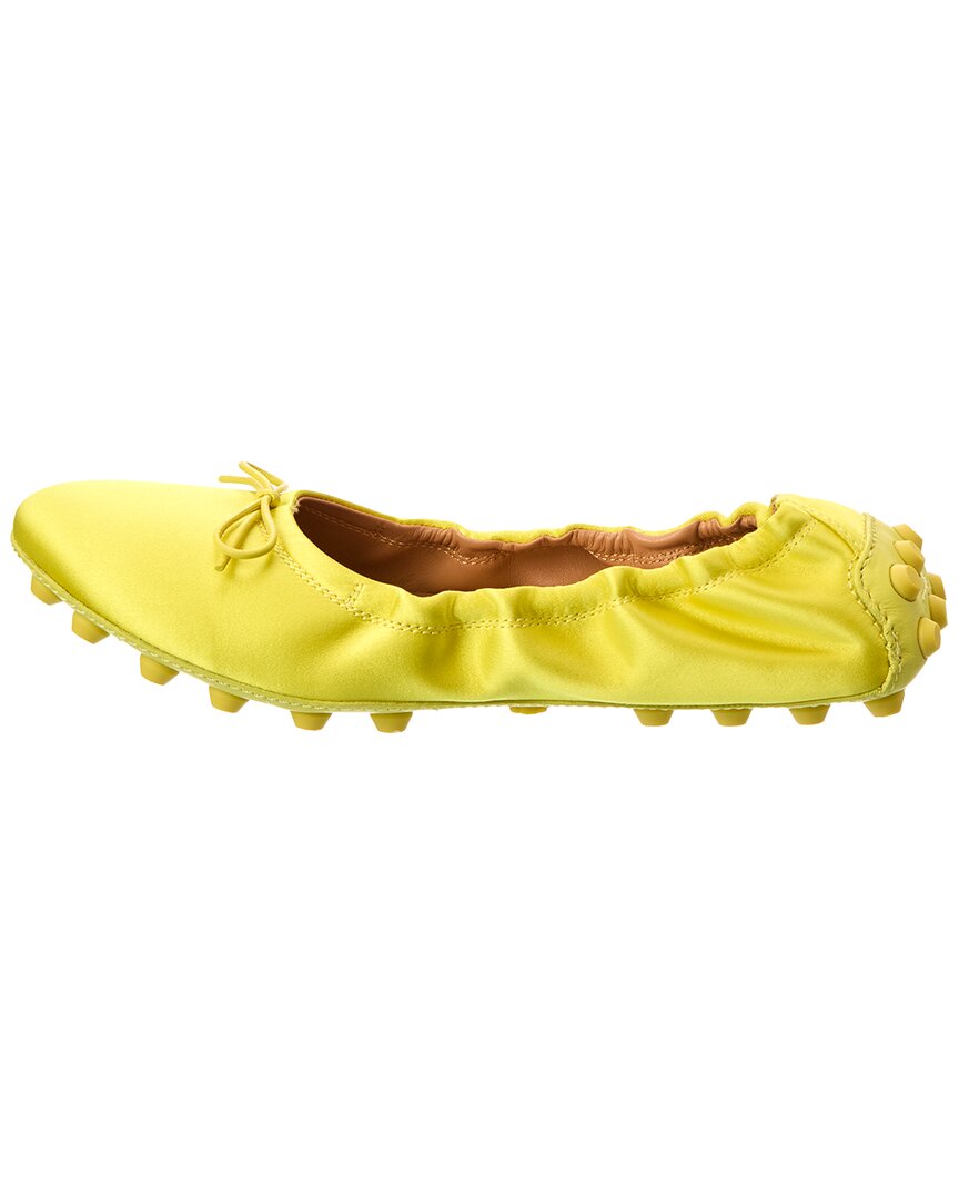 TOD’s Satin Flat
