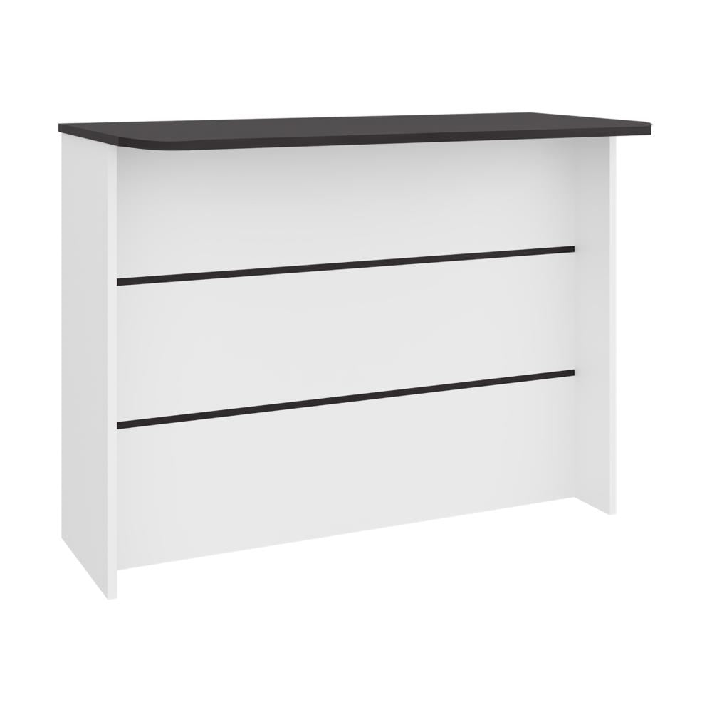 Modern Kitchen Island with Three Storage Compartments