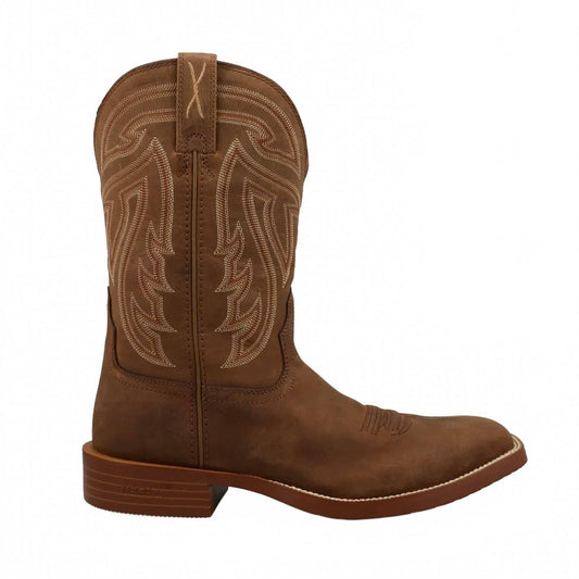 Men's Western Boot In Coffee