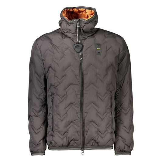 Blauer Polyester Men's Men's Jacket