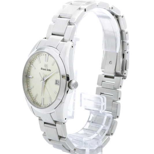 Grand Seiko Heritage Gmt Quartz Stainless Steel Watch (Pre-Owned)