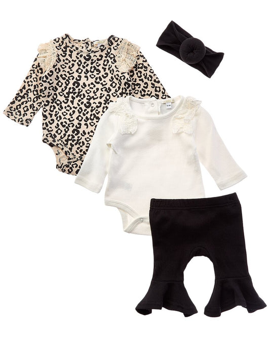 Rachel Zoe 4pc Pointelle Pant Set
