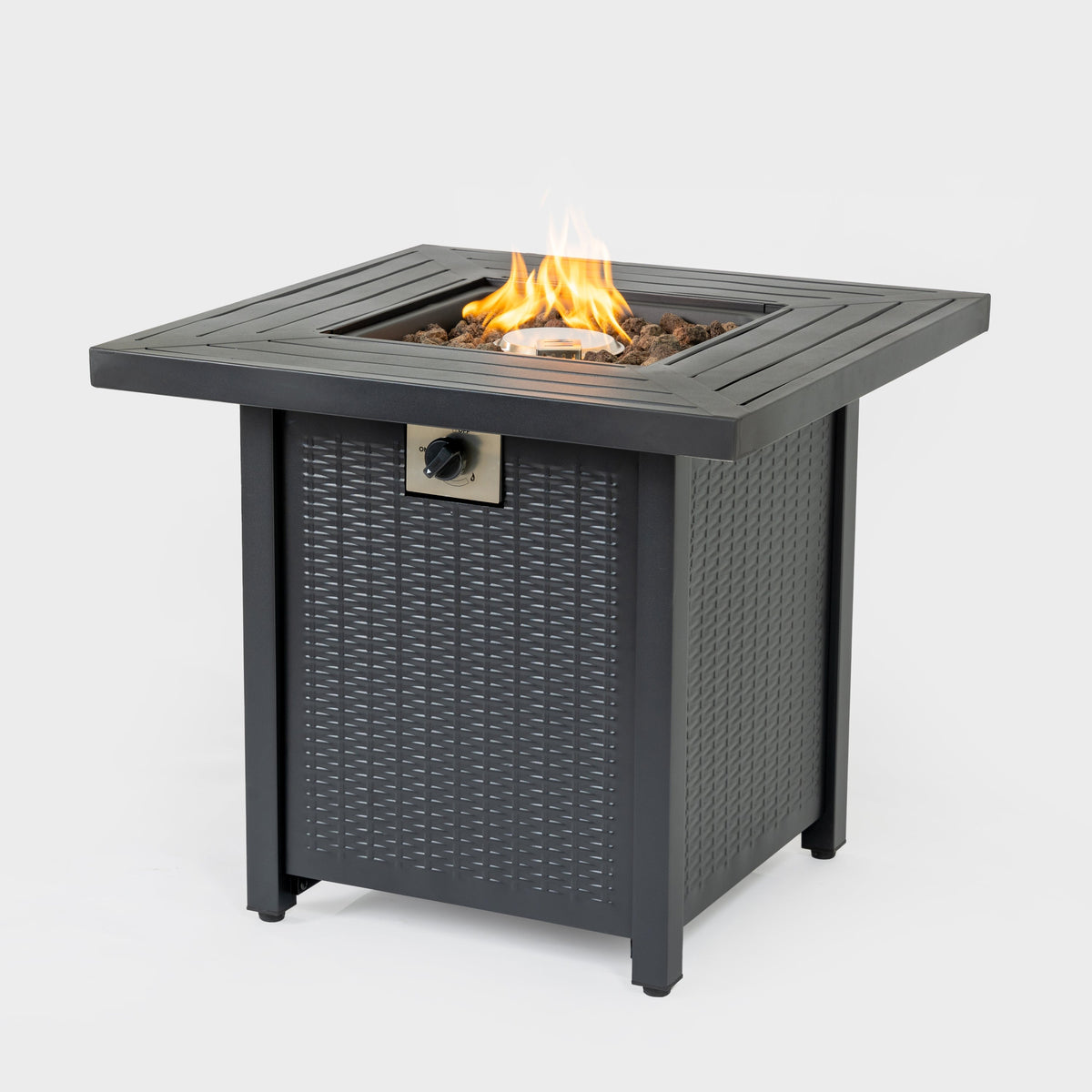 Multifunctional Outdoor Fire Pit Dining Table