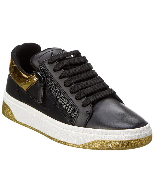 Giuseppe Zanotti GZ94 Leather Sneaker, 39.5