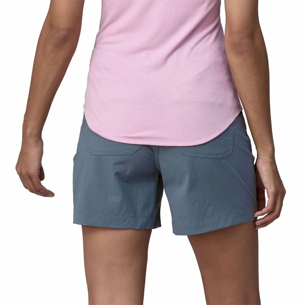 Women’s Quandary Hiking Shorts In Utility Blue