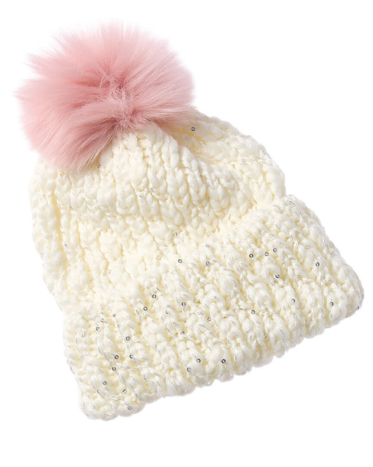 Surell Accessories Bling Knit Beanie