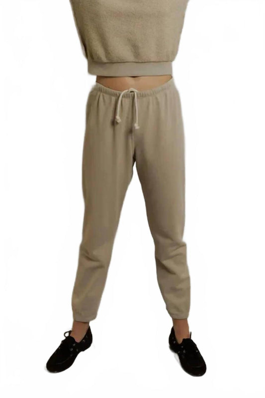 Johnny French Terry Easy Sweatpant In Driftwood
