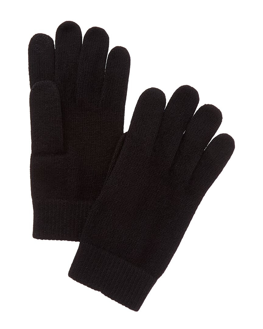 Portolano Plain Jersey Cashmere Tech Gloves