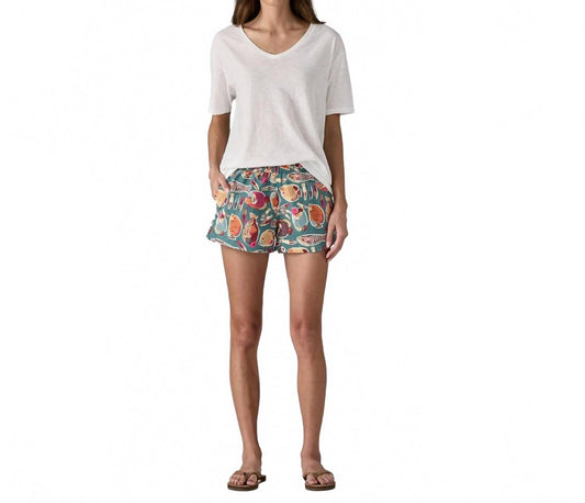 Barely Baggies Shorts In Wrasse: Wetland Blue