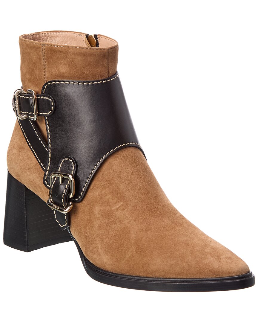 TOD’s Suede & Leather Boot
