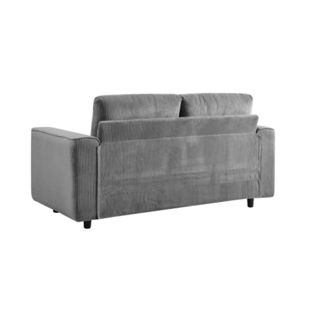 Cozy Loveseat with Soft Corduroy Upholstery