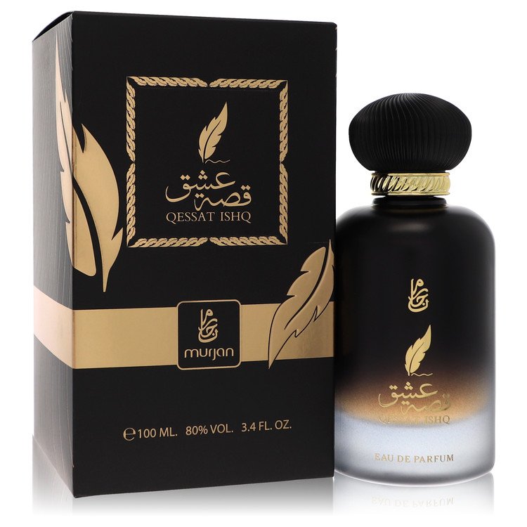 Gift Set 2pcs Combo Dumont Murjan Qessat Ishq by Dumont Paris Eau De Parfum Spray (Unisex) 3.4 oz for Men