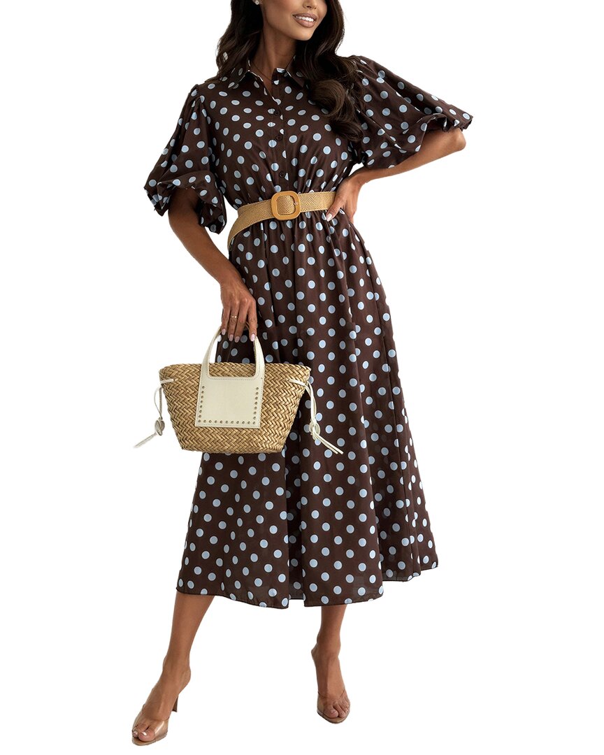 VERA DOLINI Midi Dress