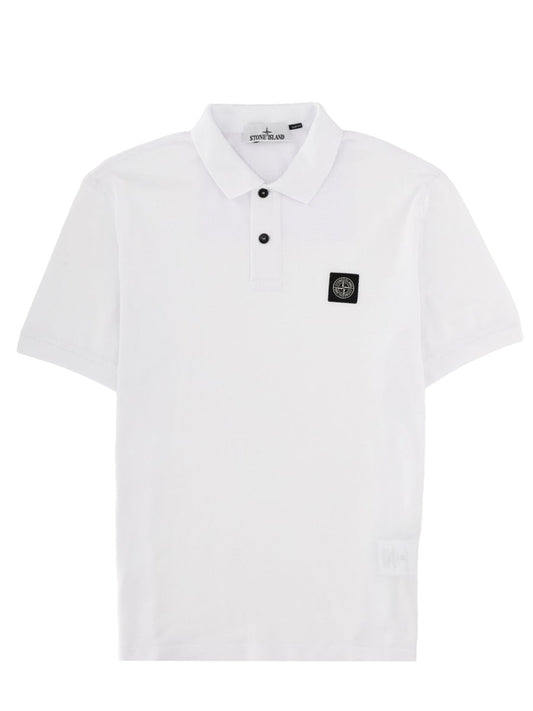 Short-Sleeve Patch Polo Shirt