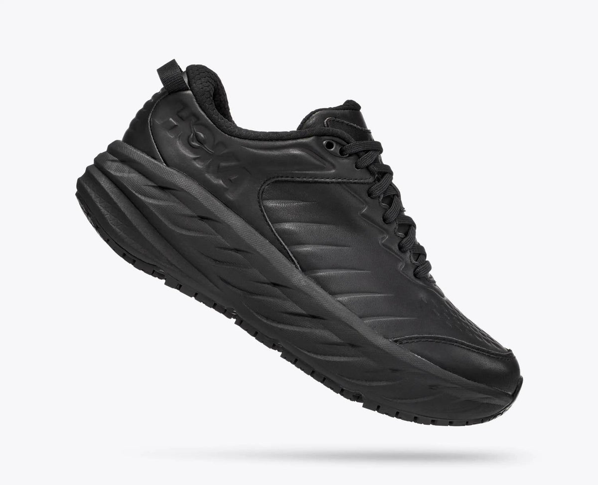 Women's Bondi Sr Wide Running Shoes In Black/black