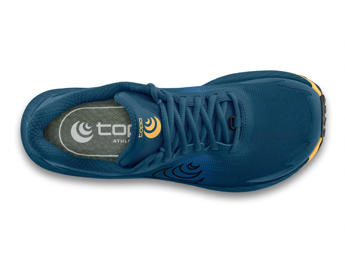 Men's Mtn Racer 4 Trail Running Shoes In Navy/orange