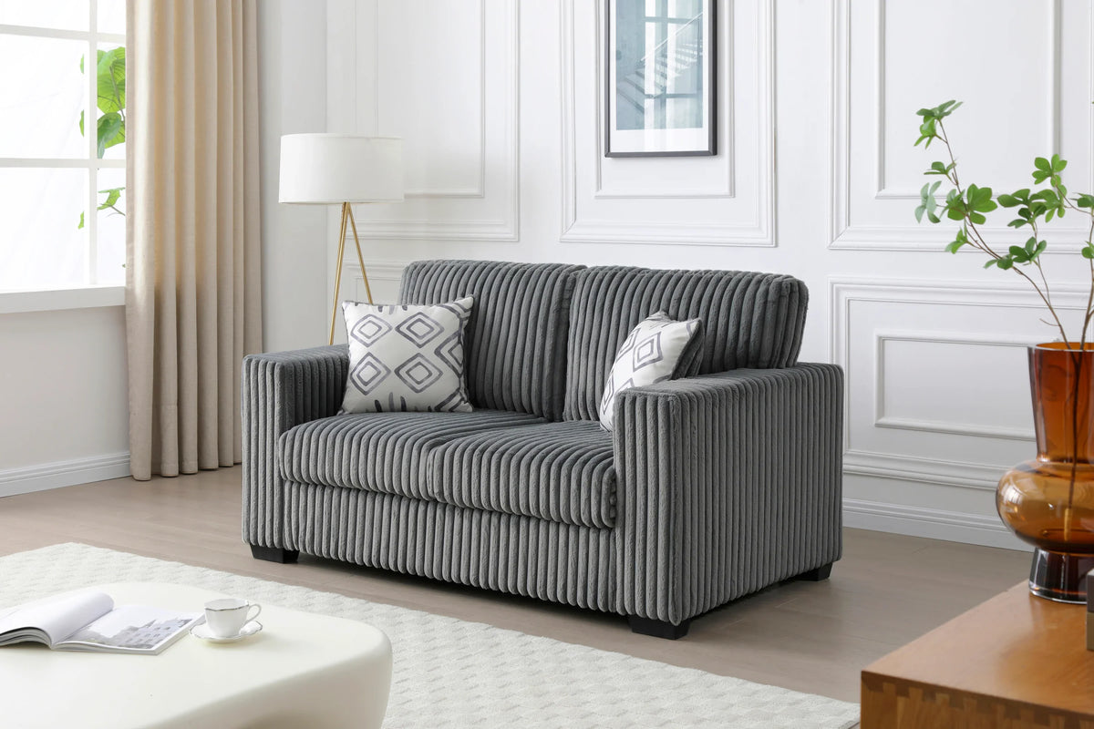 Contemporary Lounge Sofa with Cozy Upholstery