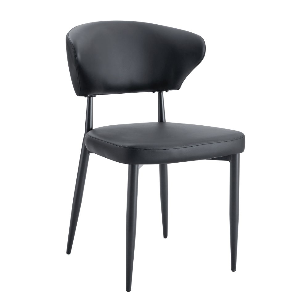 Contemporary Curved Back Side Chairs