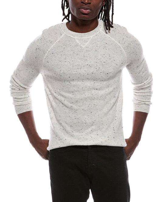 Autumn Cashmere Thermal 100% Cashmere Crewneck Sweater