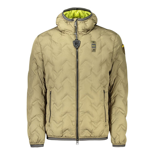 Blauer Polyester Men's Men's Jacket