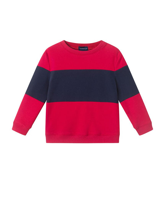 Andy & Evan Colorblocked Crew Sweatshirt