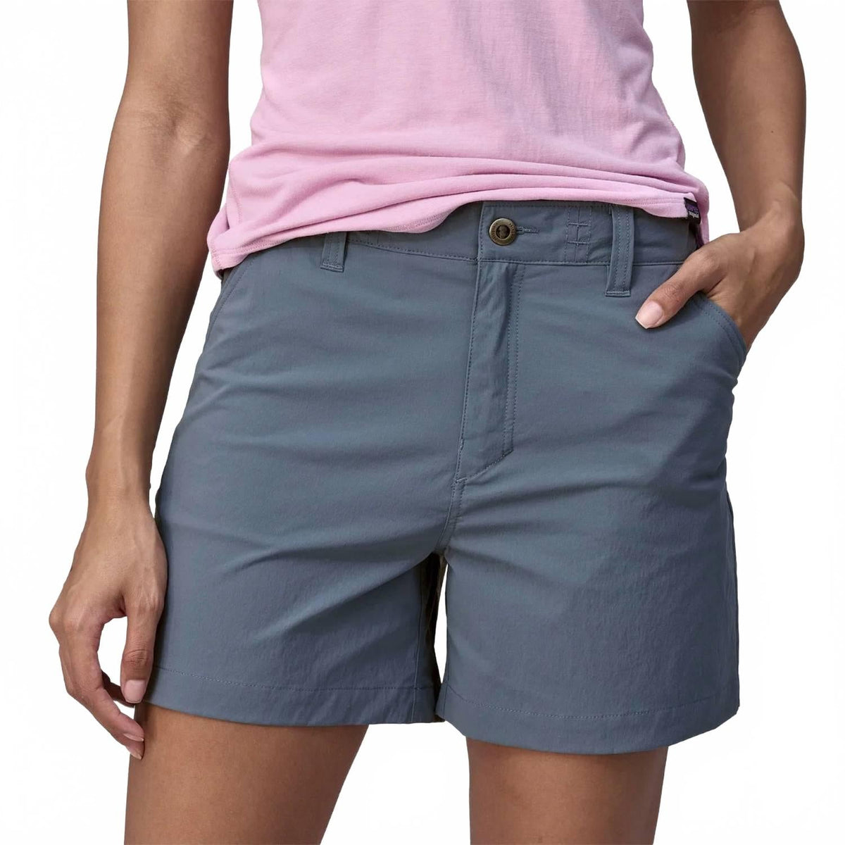 Women’s Quandary Hiking Shorts In Utility Blue