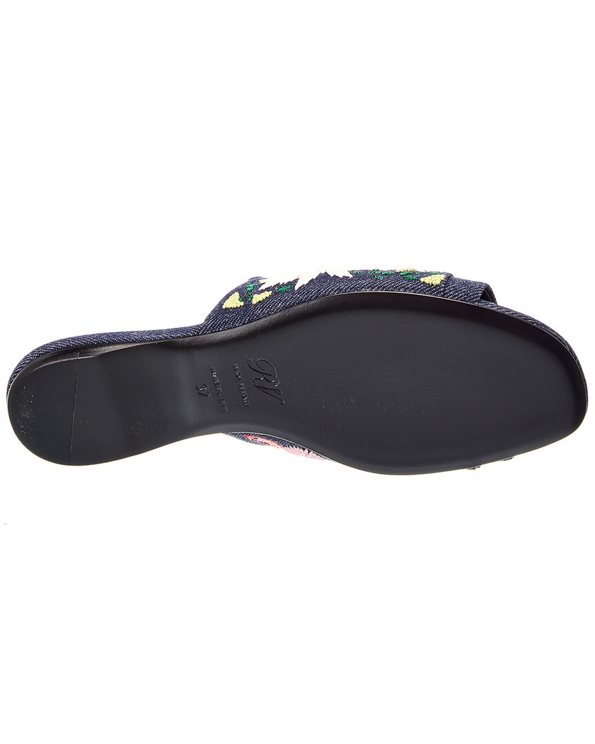 Roger Vivier Denim Sandal