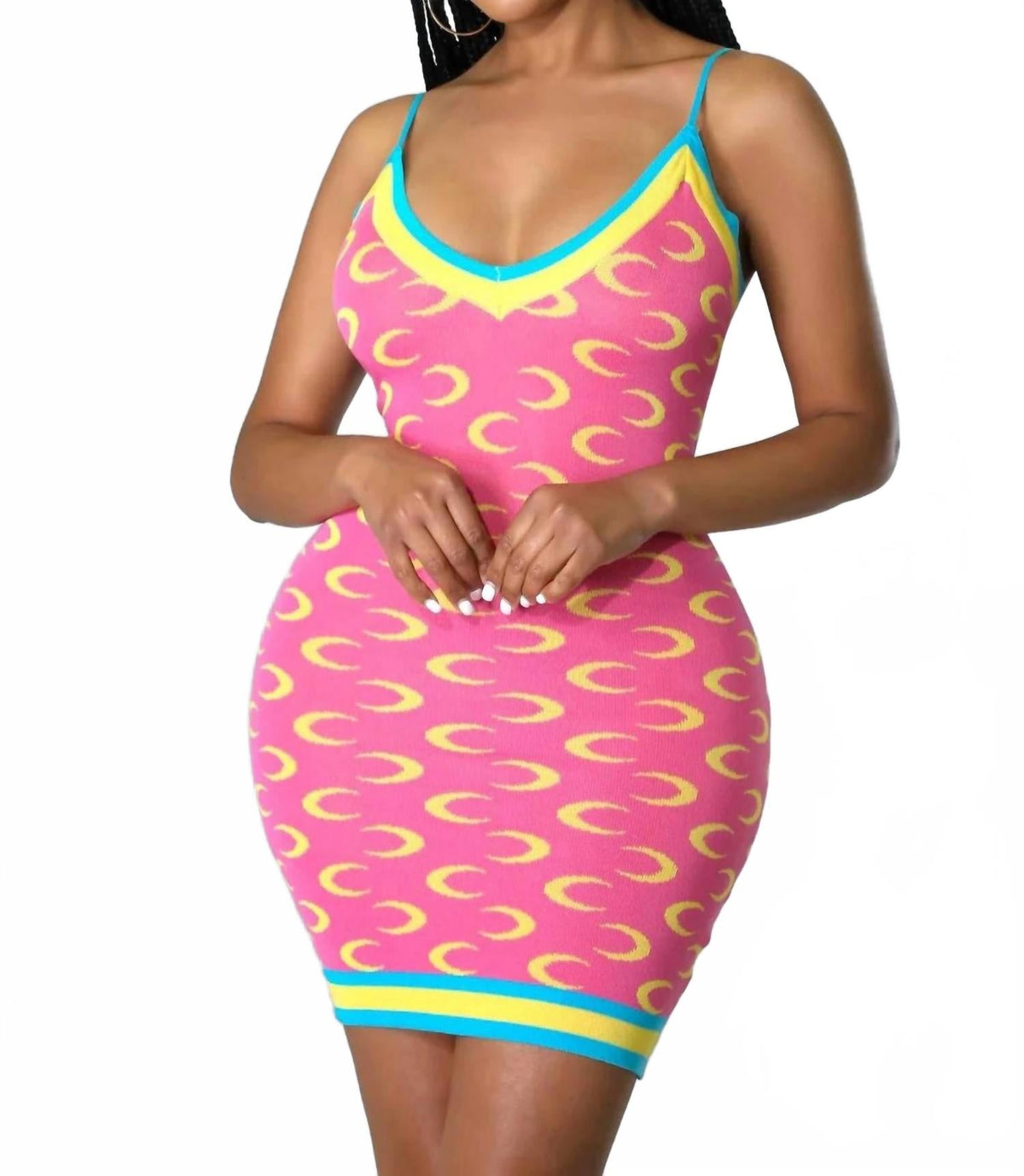 Half Moon Cay Mini Dress In Pink