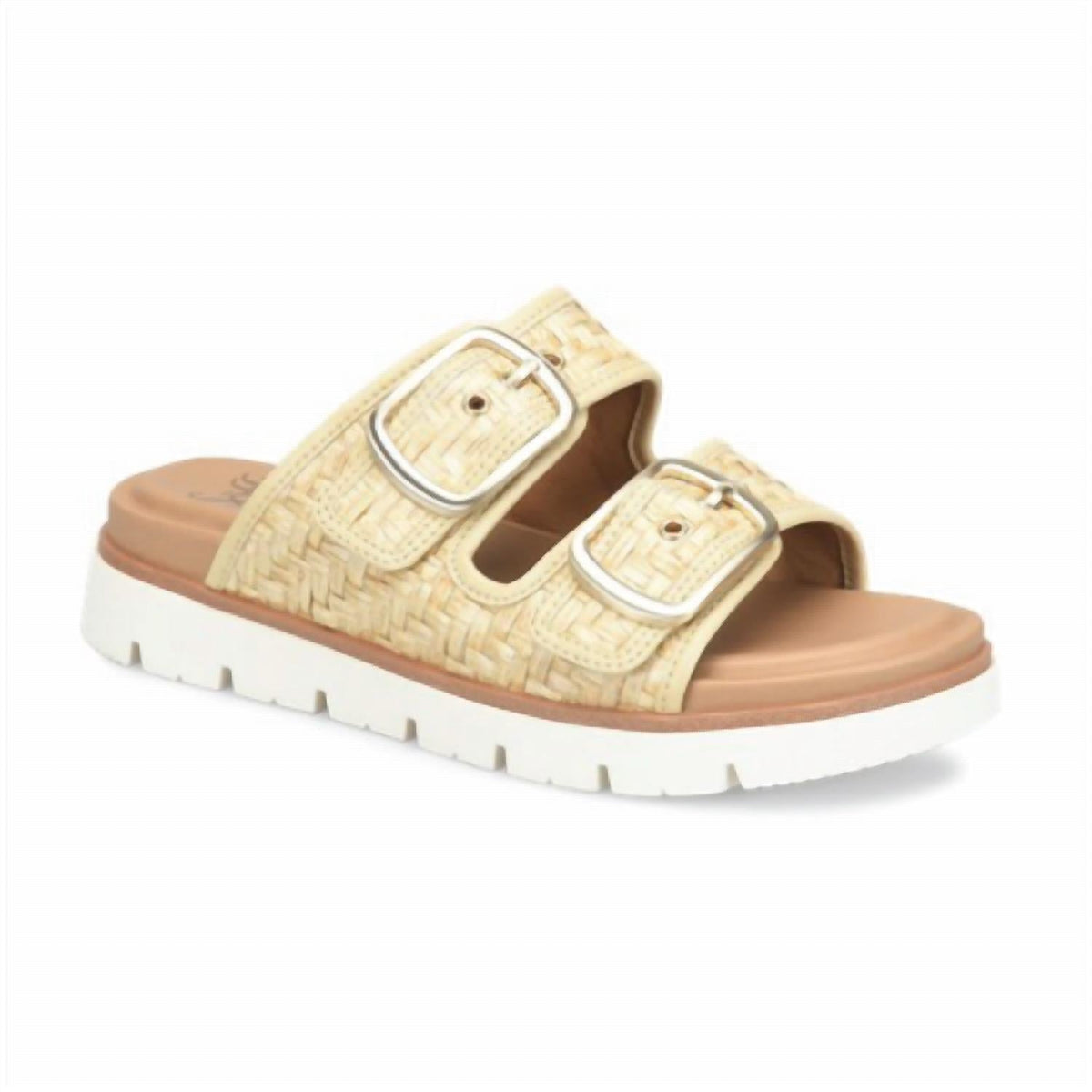 Women's Gabby Sandal In Tan Woven