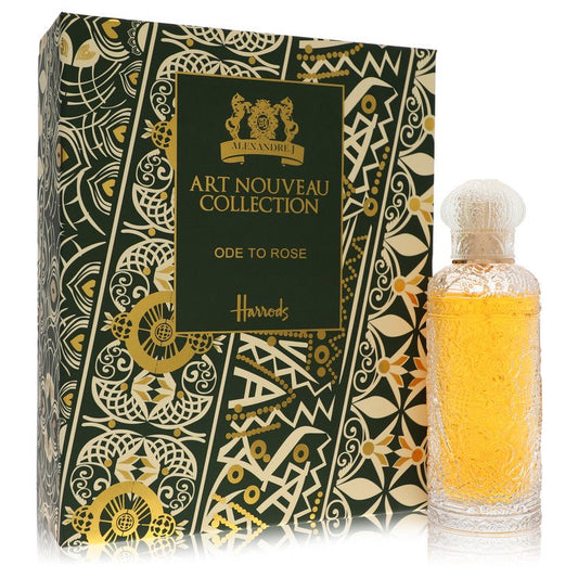 Gift Set 2pcs Combo Ode To Rose by Alexandre J Eau De Parfum Spray (Unisex) 3.4 oz for Men