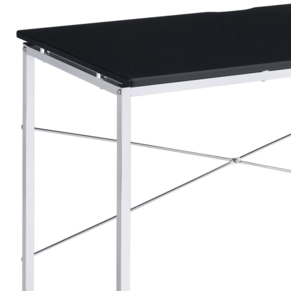 Contemporary Makeup Table with X-Shape Support