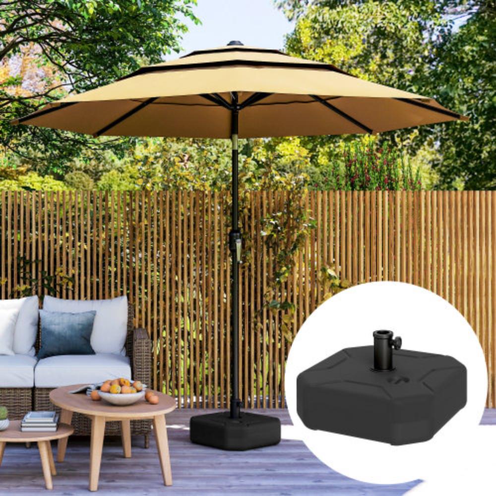 Weather-Resistant Patio Umbrella Stand with Secure Grip