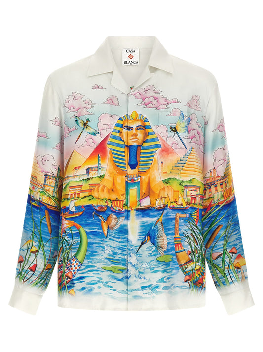 Casablanca Silk Men's Blouse