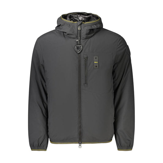 Blauer Polyester Men's Men's Jacket