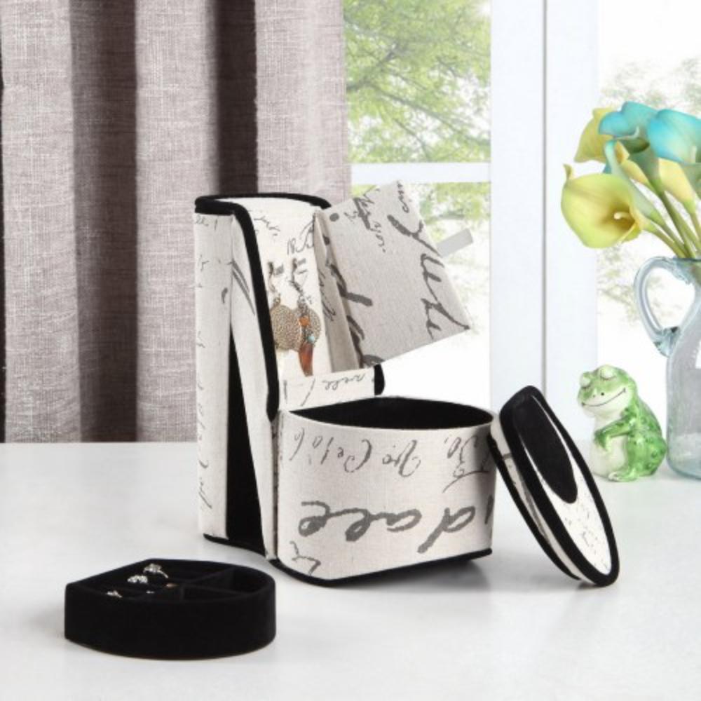High Heel Jewelry Organizer with Hidden Storage