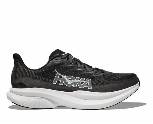 Men's Mach 6 Shoe In Black/white