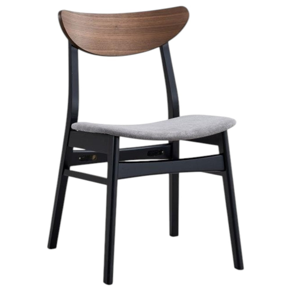 Transitional Wood Frame Side Chairs