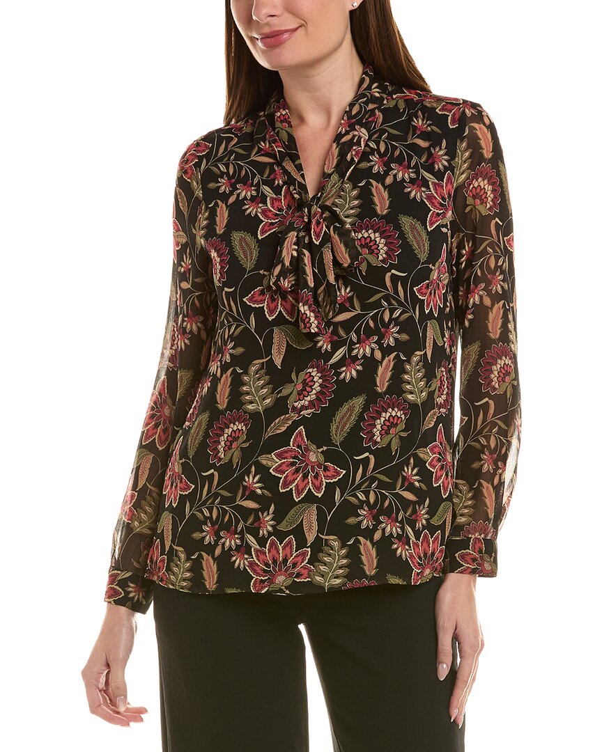 Jones New York Printed Blouse